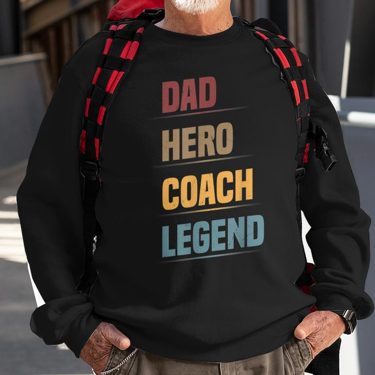 Lustige Athletische Vater-Trainer-Witze Sweatshirt Geschenke für alte Männer