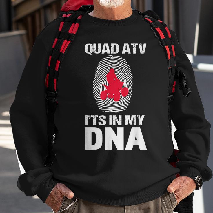 Lustige Quad Atv Dna Für Quad Atv-Liebhaber Sweatshirt Geschenke für alte Männer