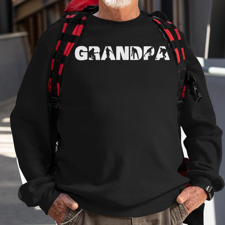 Lustiger Boccia-Opa Lustiger Boccia-Großvater Sweatshirt Geschenke für alte Männer