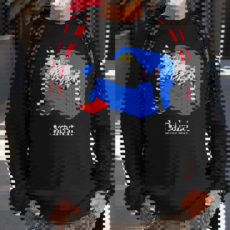 Lzrcat Dadcat Sweatshirt Gifts for Old Men Lzrcat Dadcat Sweatshirt Gifts for Old Men