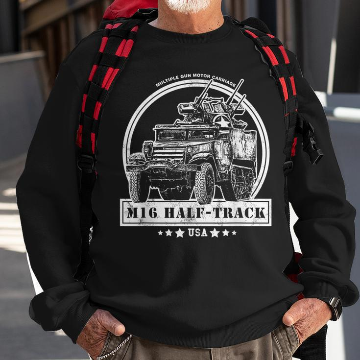 M16 Halftrack Multiple Gun Motor Carriage Sweatshirt Gifts for Old Men
