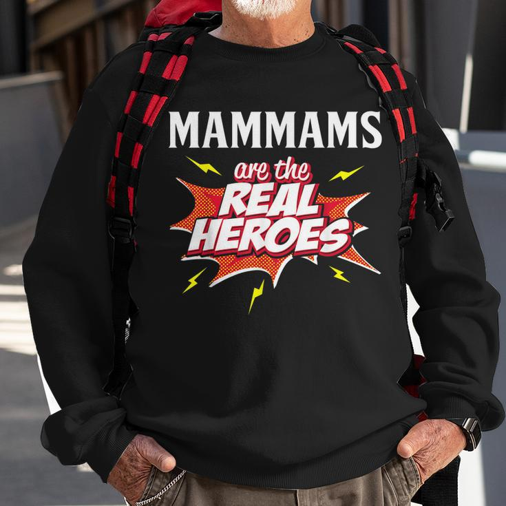 Mammam Name Custom Grandmother Gift  Men Women Sweatshirt Graphic Print Unisex Gifts for Old Men
