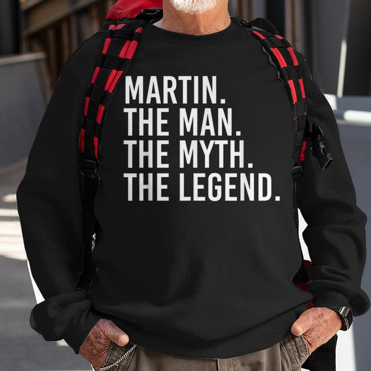Martin Der Mann Der Mythos Die Legende Lustige Geschenkidee Sweatshirt Geschenke für alte Männer
