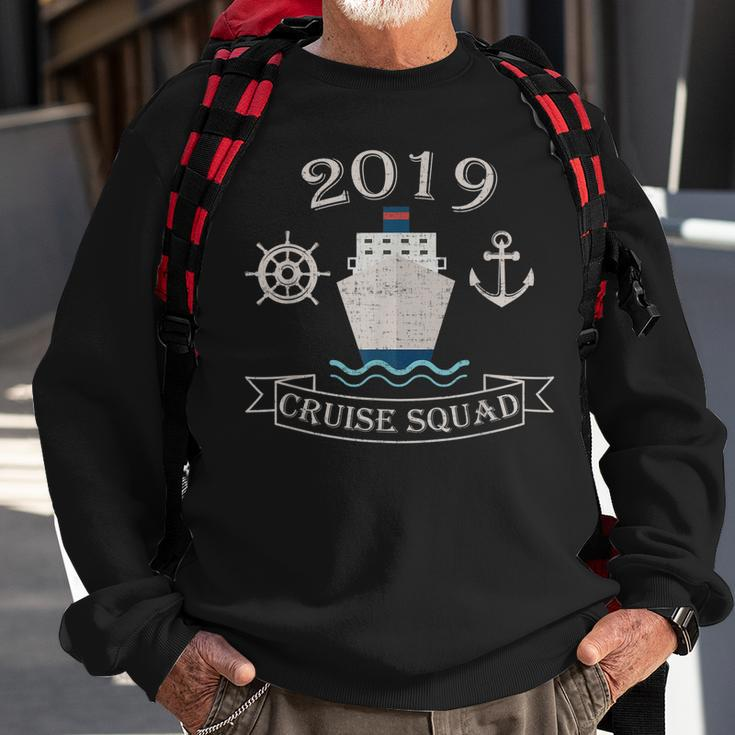 Matching Family Vacation Cruise Squad 2019 Vintage Sweatshirt Gifts for Old Men