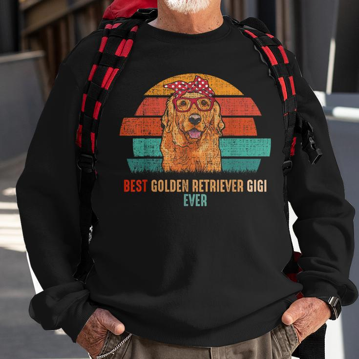 Mb Vintage Best Golden Retriever Gigi Ever Dog Pets Lovers W Sweatshirt Gifts for Old Men