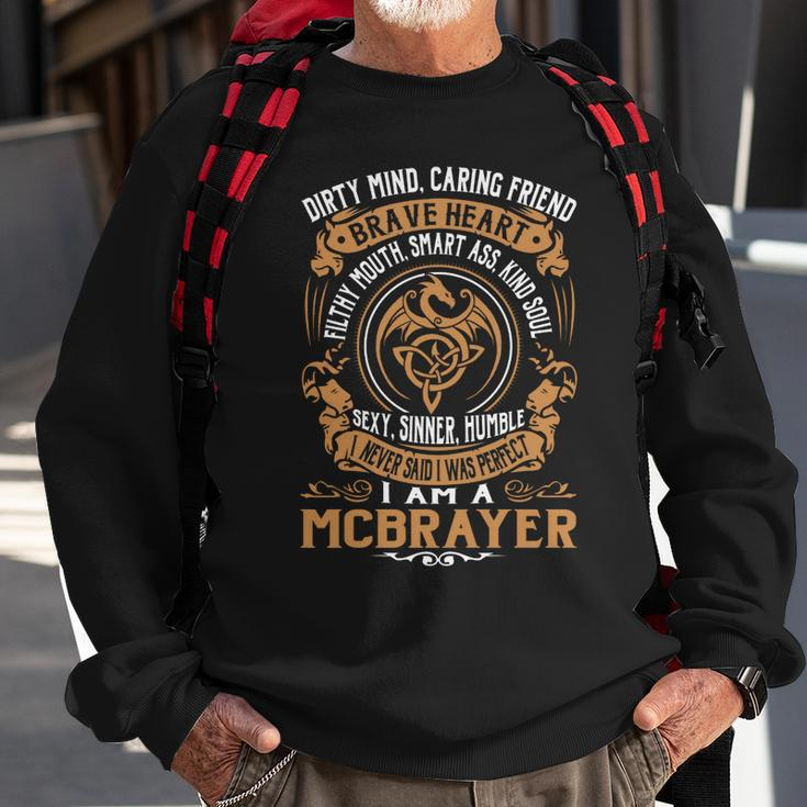 Mcbrayer Brave Heart Sweatshirt Gifts for Old Men