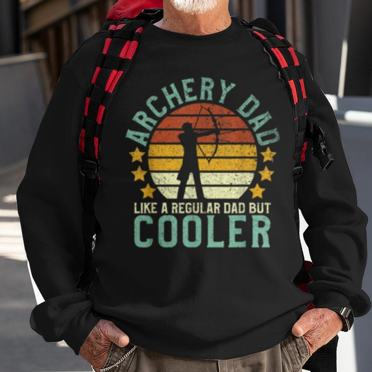 Mens Archery Dad | Funny Fathers Day Gift For Archer Bow Hunter Sweatshirt Gifts for Old Men