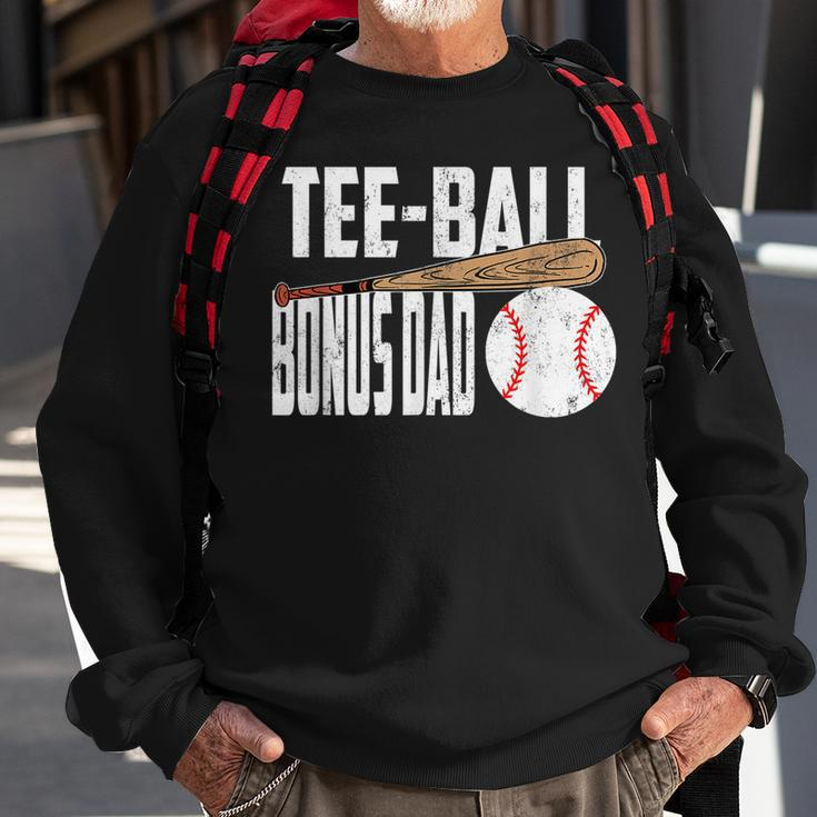 Mens Ball Bonus Dad Vintage Ball Funny Tball Bonus Dad Sweatshirt Gifts for Old Men