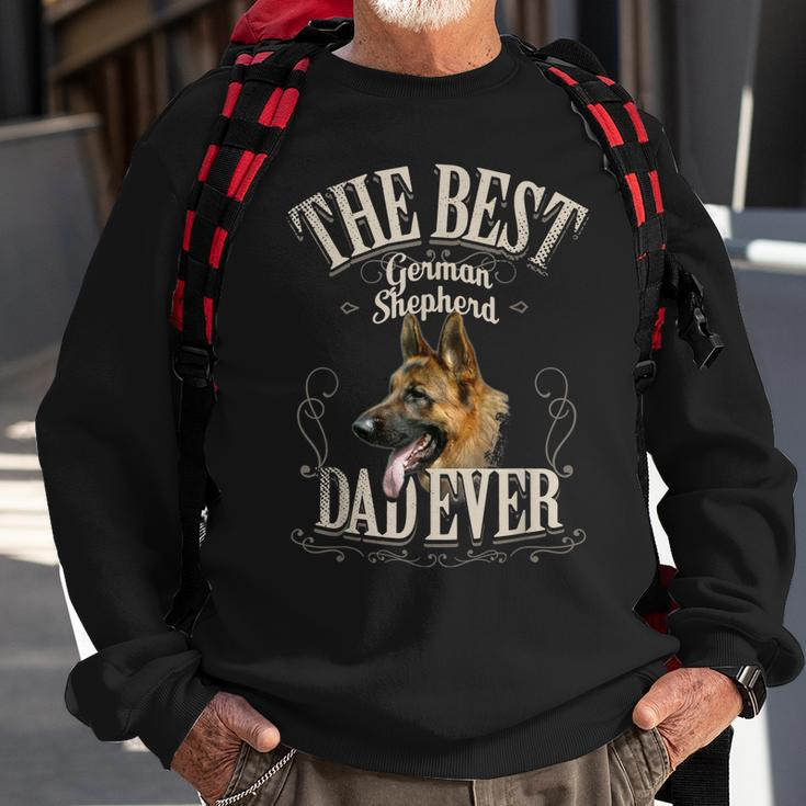 Mens Best German Shepherd Dad Ever - Funny Dog Lover Gifts Men Sweatshirt Gifts for Old Men