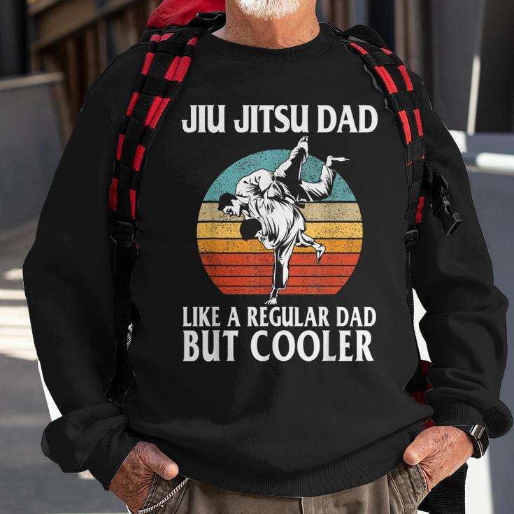 Mens Father’S Day Jiu Jitsu Dad Training Father Vintage Funny Sweatshirt Gifts for Old Men