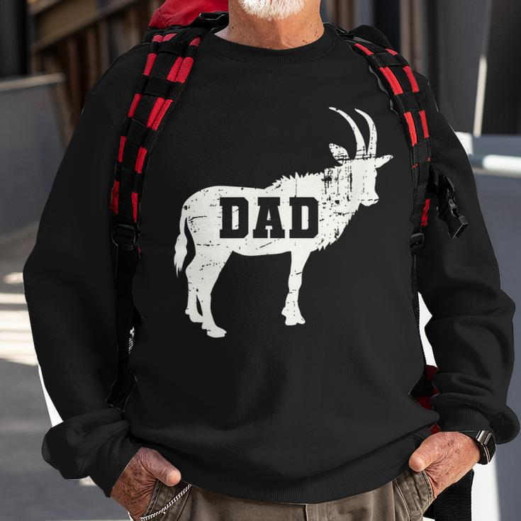 Mens Goat Dad All Time Greatest Vintage Sweatshirt Gifts for Old Men