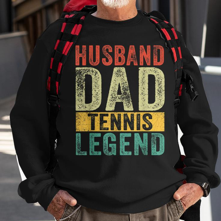 Mens Husband Dad Tennis Legend Fathers Day Vintage Sweatshirt Gifts for Old Men