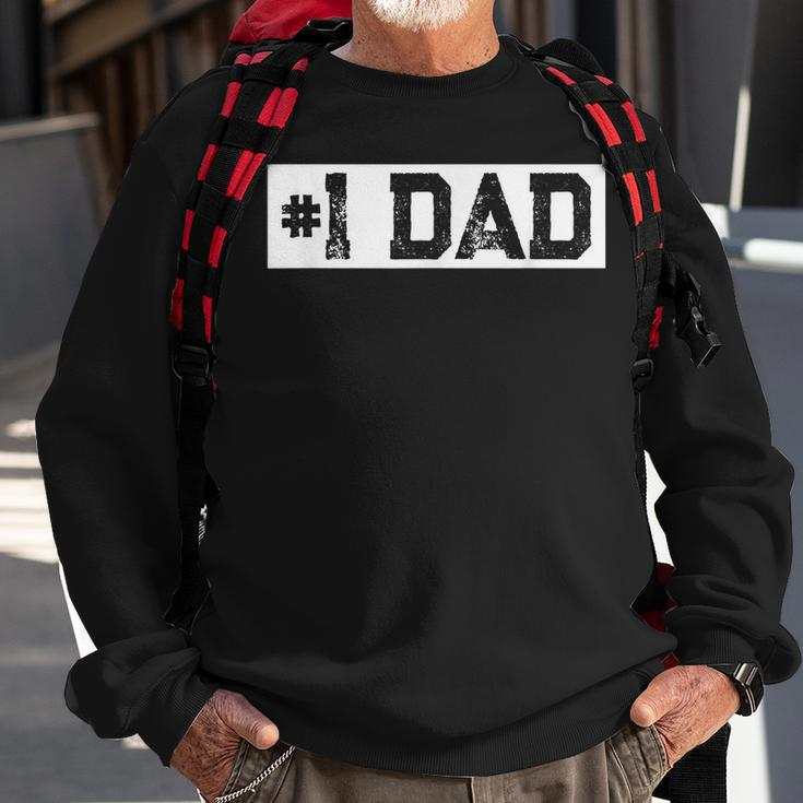 Mens Mens Vintage 1 Dad - Gift For Dad Sweatshirt Gifts for Old Men