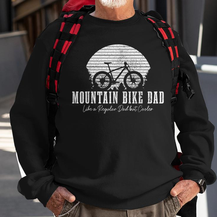 Mens Mountain Bike Dad Vintage Mtb Downhill Biking Cycling Biker Sweatshirt Gifts for Old Men