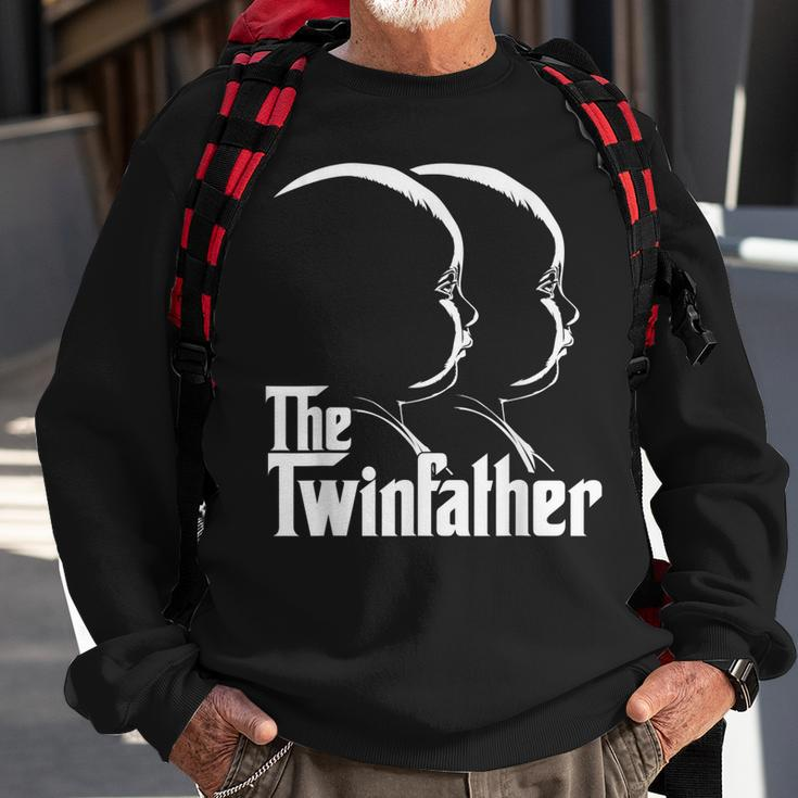 Mens The Twinfather Funny Father Of Twins Dad Gift Sweatshirt Gifts for Old Men