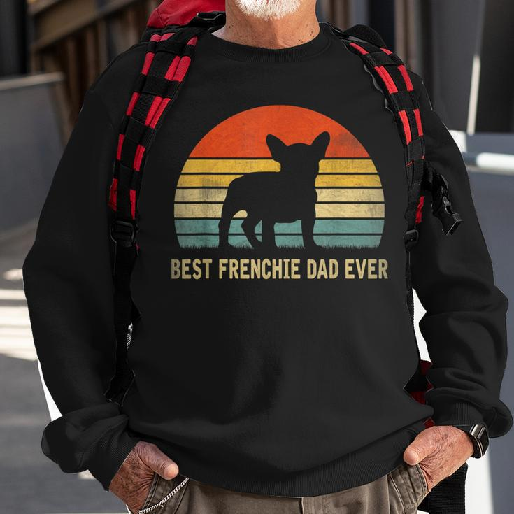 Mens Vintage Best Frenchie Dad Ever Father Day Gifts For Dad Sweatshirt Gifts for Old Men