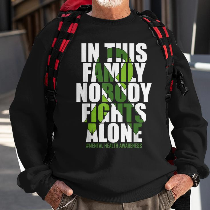 Mental Health Awareness Ribbon Family You Matter Kindness Sweatshirt Gifts for Old Men