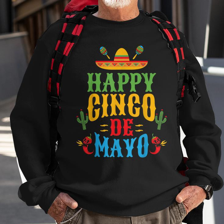 Mexico Cinco De Mayo Happy Cinco De Mayo 5 De Mayo Mexican Sweatshirt Gifts for Old Men