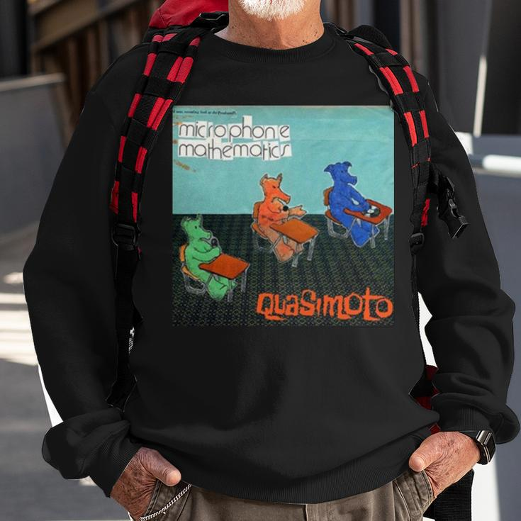 Microphone Mathematics Quasimoto Sweatshirt Gifts for Old Men