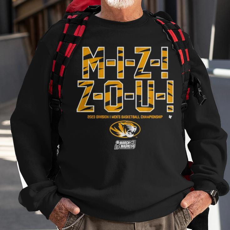 Missouri Basketball M I Z Z O U 2023 March Madness Sweatshirt Gifts for Old Men
