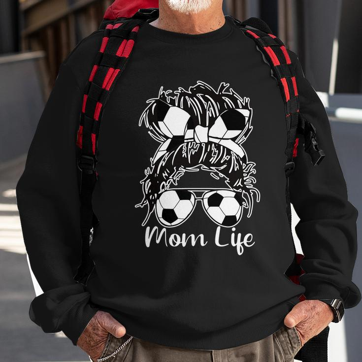 Mom Life Soccer Mom V2 Sweatshirt Gifts for Old Men