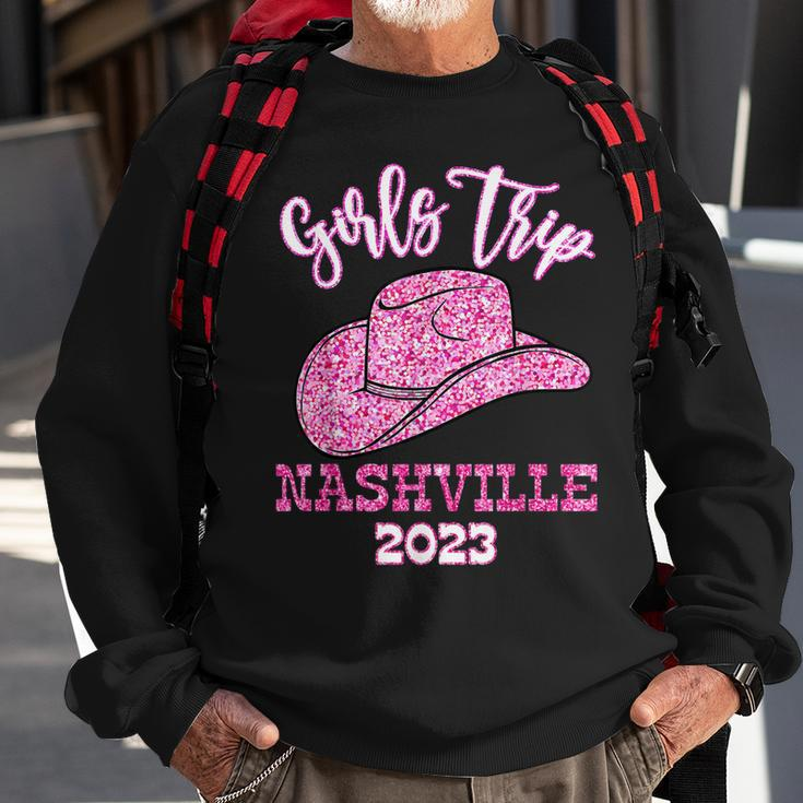 Nashville Girls Trip 2023 Weekend Birthday Squad Sweatshirt Gifts for Old Men