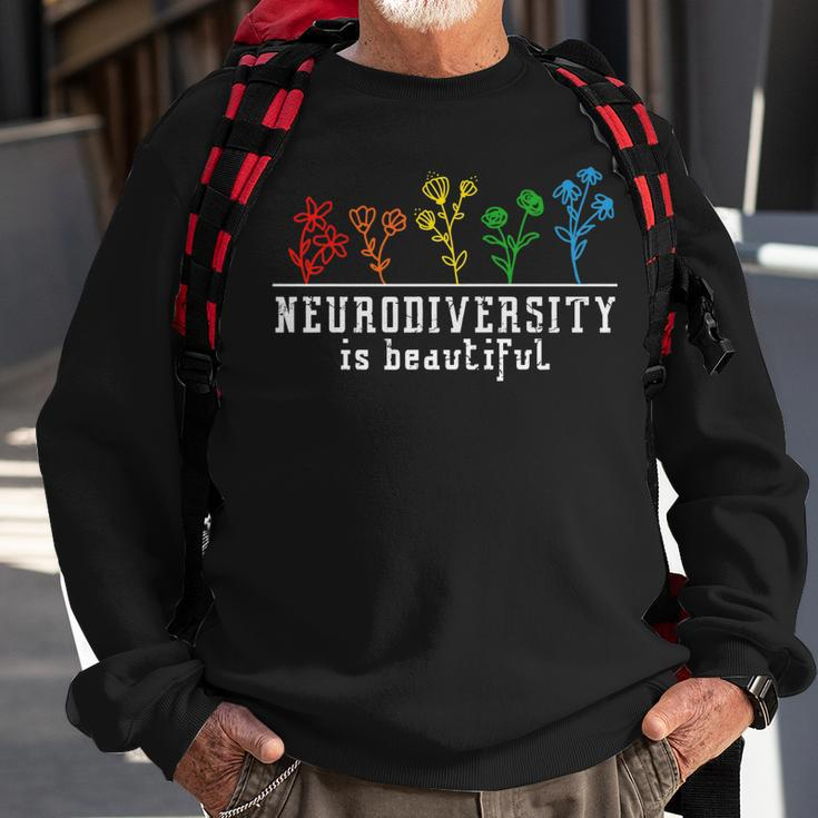 Neurodiversity Is Beautiful Adhd Autism Awareness Sweatshirt Gifts for Old Men