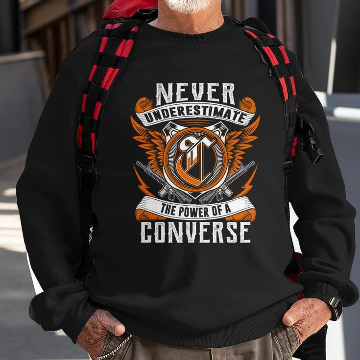 Never Underestimate The Power Of A Converse Sweatshirt Gifts for Old Men