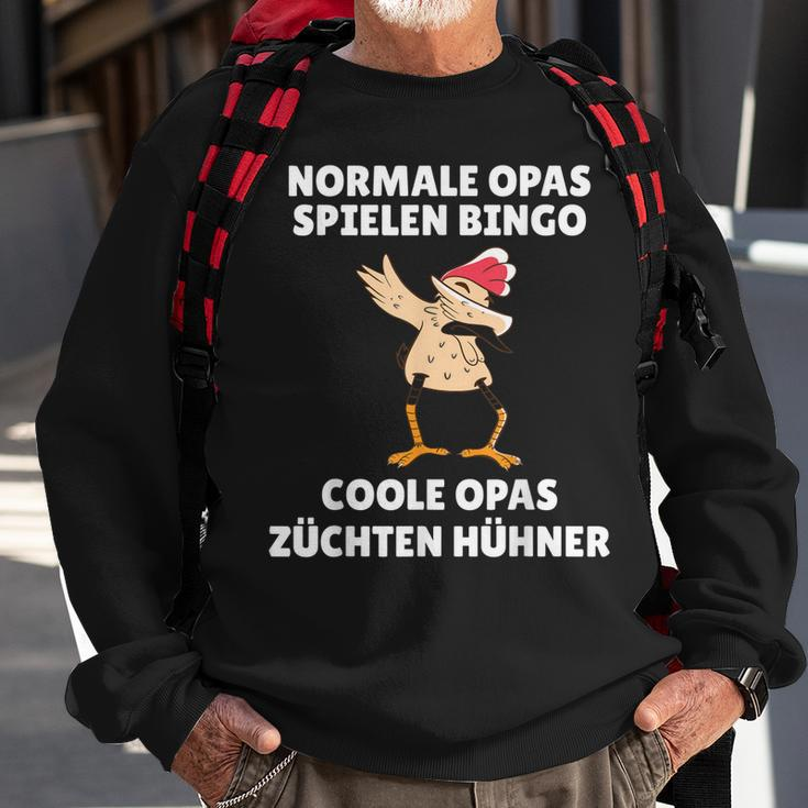 Normale Opas Spielen Bingo Coole Opas Züchten Hühner Sweatshirt Geschenke für alte Männer