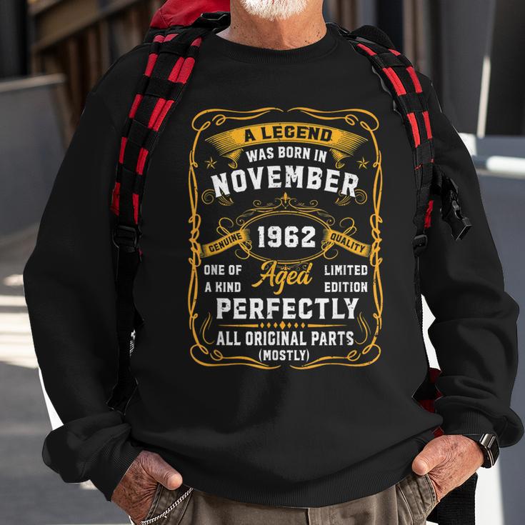 November 1962 Geburtstags Sweatshirt, Lustiges Vintage Herren Design Geschenke für alte Männer