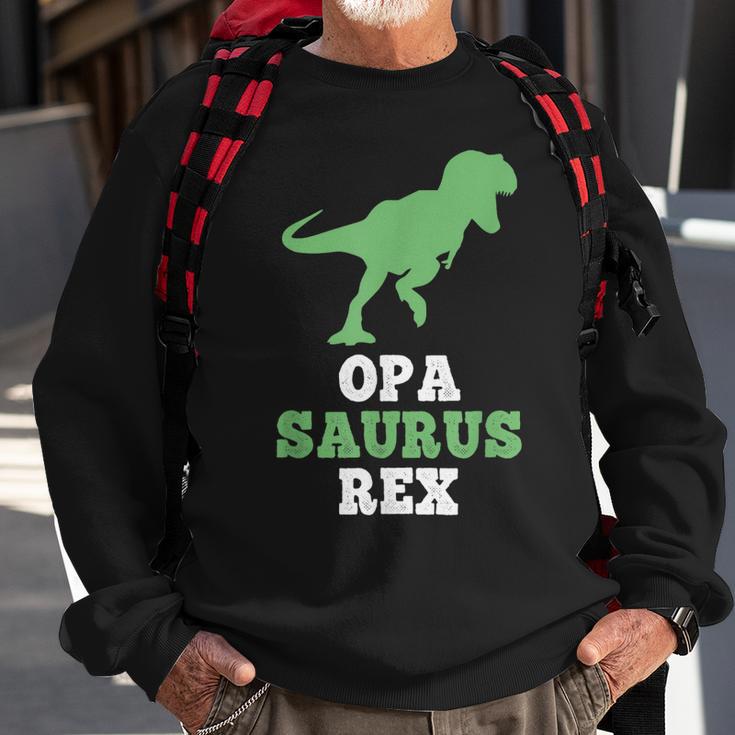 Opa-Saurus Rex Dinosaur Opasaurus Sweatshirt Geschenke für alte Männer