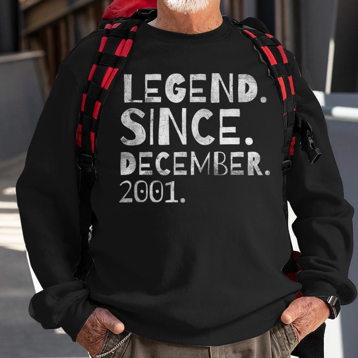 Optimized Geburtstagslegende Dezember 2001 Sweatshirt für Männer und Frauen Geschenke für alte Männer