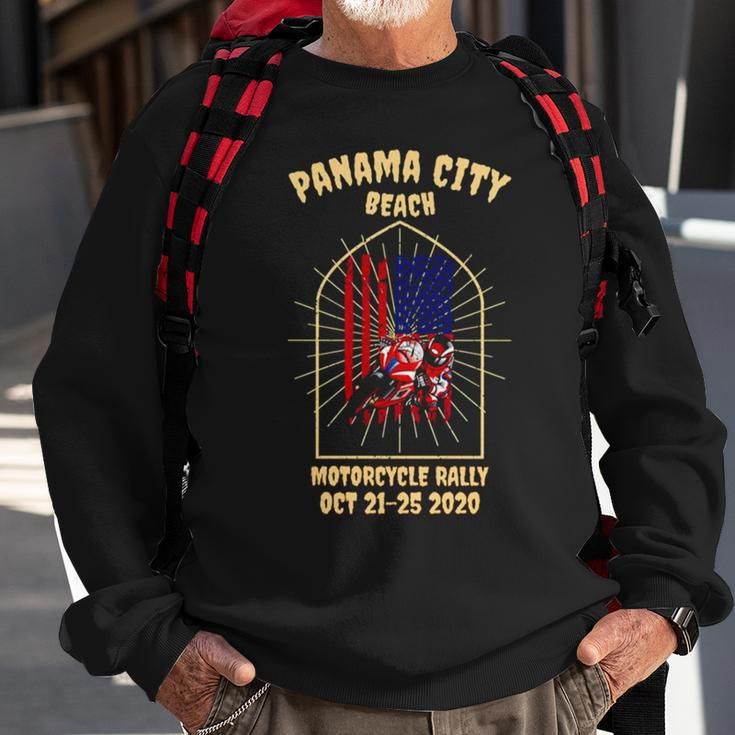 Panama City Fall Motorcycle Rally Sweatshirt Gifts for Old Men