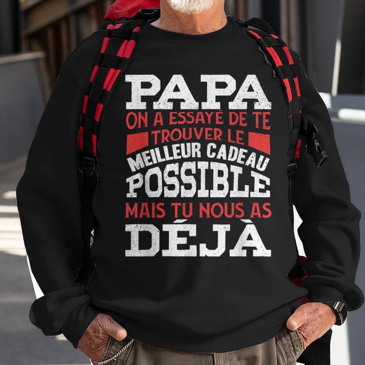 Papa Zum Vatertag Geschenk Für Papa Geburtstag Vater V5 Sweatshirt Geschenke für alte Männer