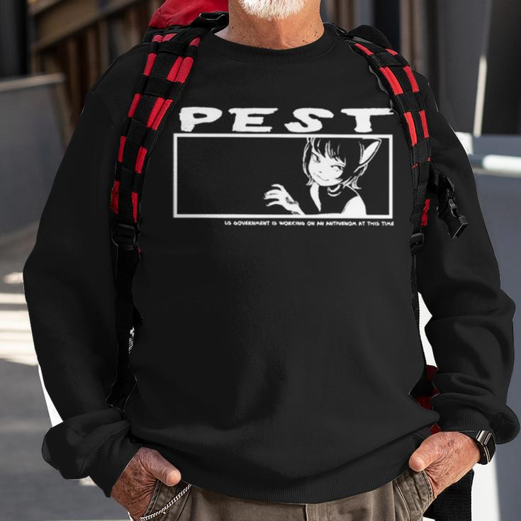 Pest Us Government Is Working On An Antivenom At This Time Sweatshirt Gifts for Old Men