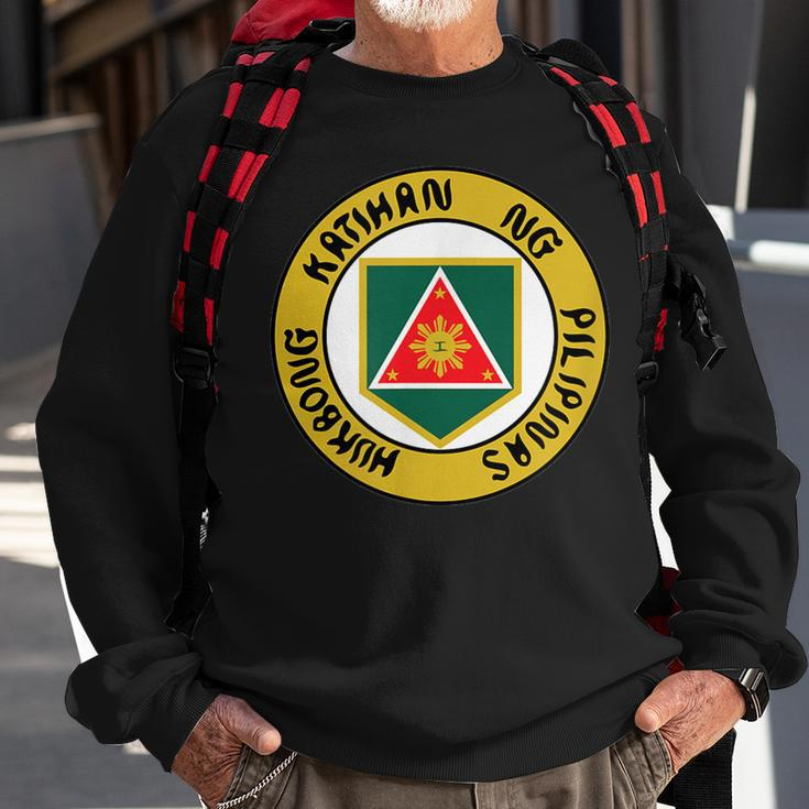 Philippine Army Sweatshirt Gifts for Old Men