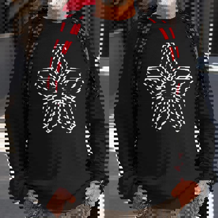 Police Star Symbol Astral Chain Sweatshirt Gifts for Old Men