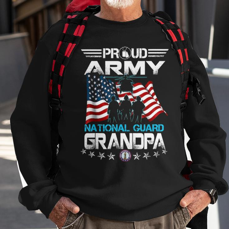 Proud Army National Guard Grandpa US Military Gift Sweatshirt Gifts for Old Men