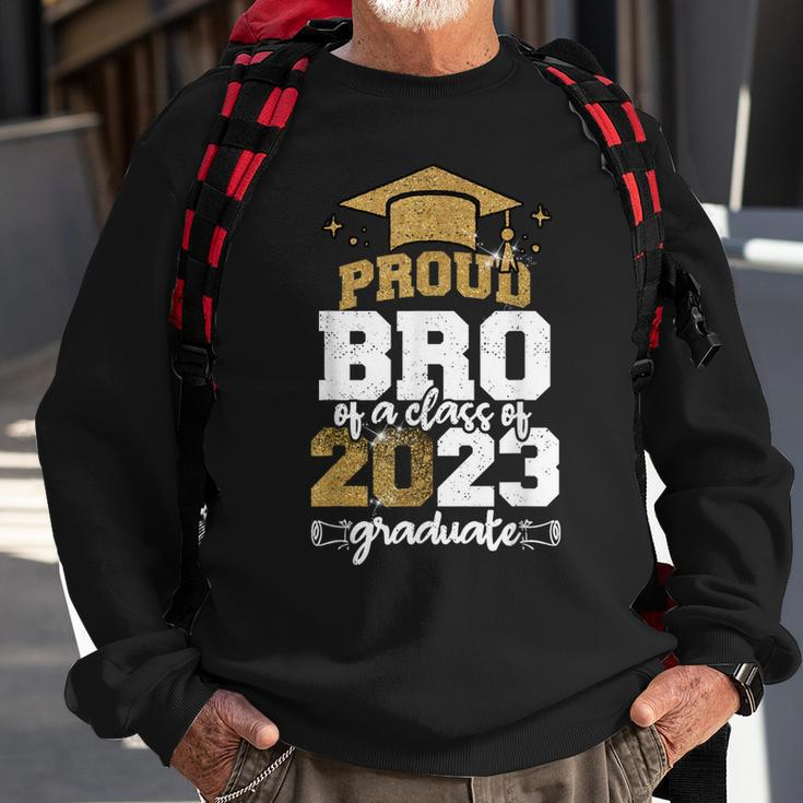 Proud Bro Of A Class Of 2023 Graduate Sweatshirt Gifts for Old Men