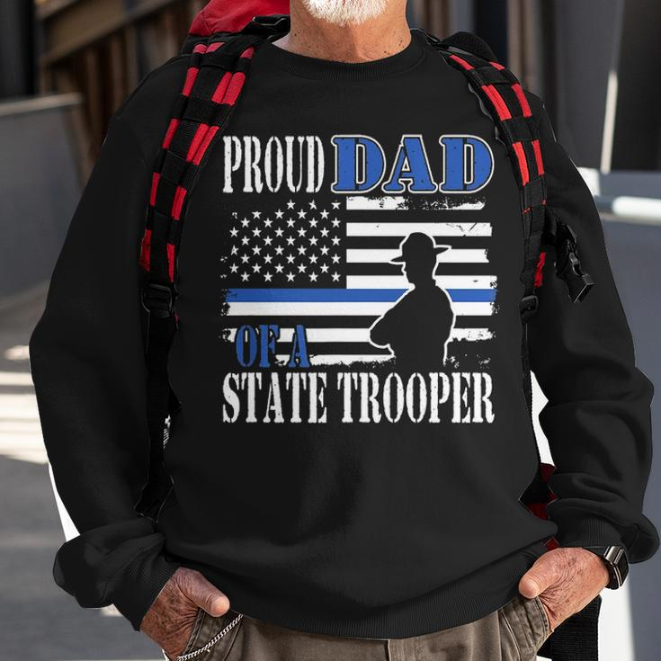 Proud Dad Of A Police Officer V2 Sweatshirt Gifts for Old Men