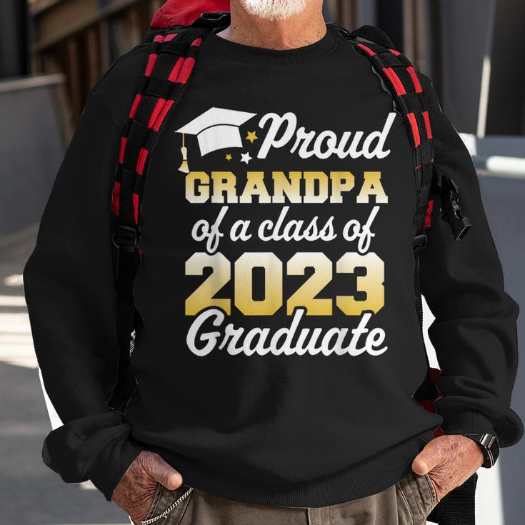 Proud Grandpa Of A Class Of 2023 Graduate Senior Family Sweatshirt Gifts for Old Men