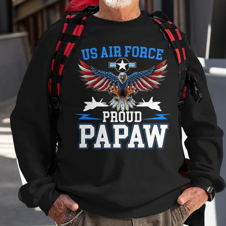 Proud Papaw Us Air Force UsafSweatshirt Gifts for Old Men