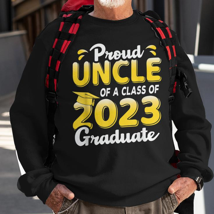 Proud Uncle Of A Class Of 2023 Graduate Senior Graduation Sweatshirt Gifts for Old Men