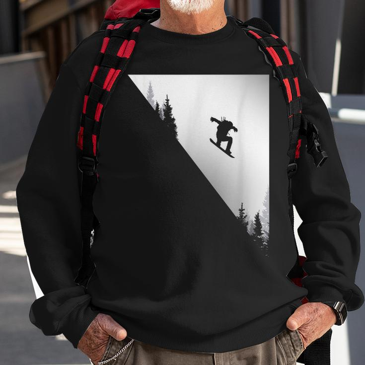Snowboard Apparel - Snowboarding Snowboarder Snowboard Sweatshirt Gifts for Old Men