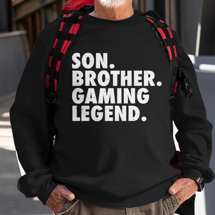 Son Brother Gaming Legend V3 Sweatshirt Gifts for Old Men