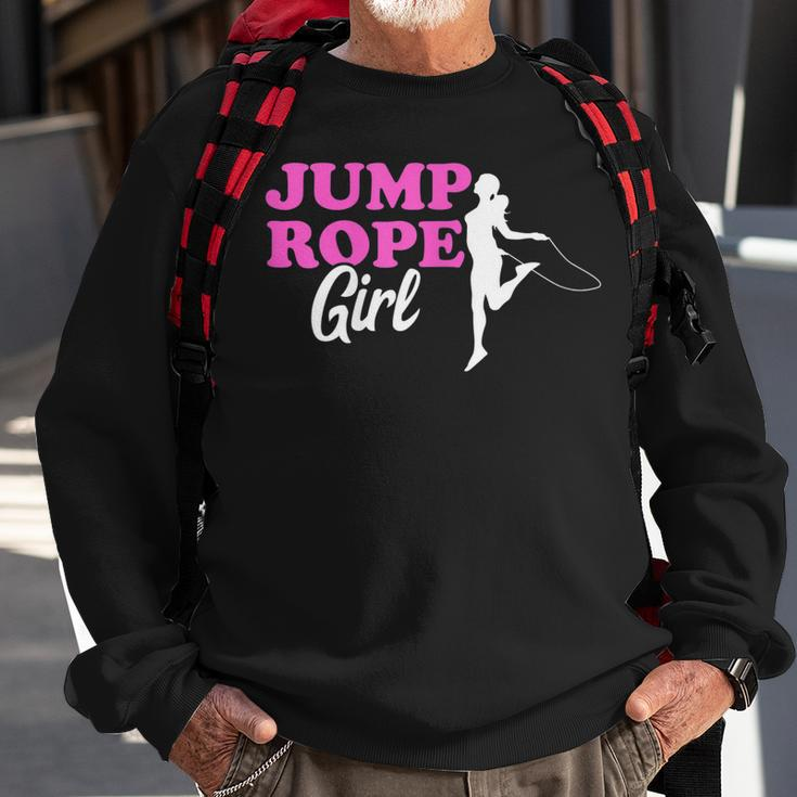 Springseil Workout Sweatshirt für Damen, Fitness Tee für Mädchen Geschenke für alte Männer