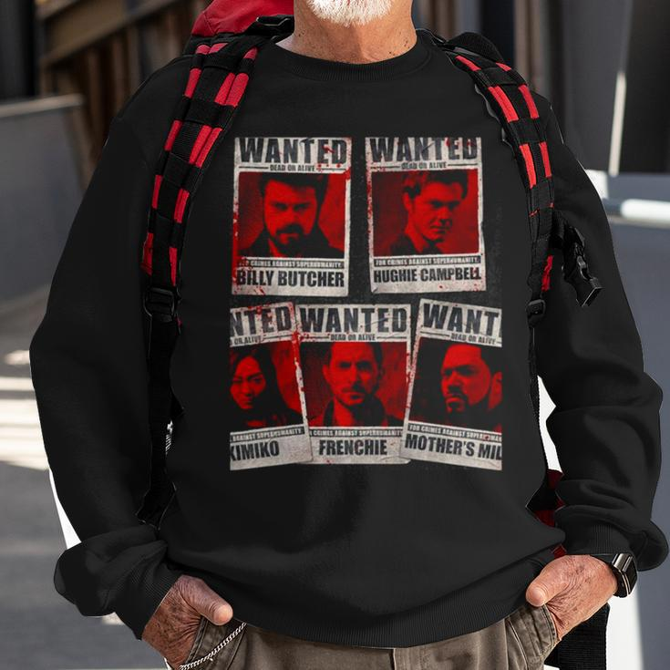 Supes The Boys Homelander Vought Butcher The Boys Tv Show Sweatshirt Gifts for Old Men