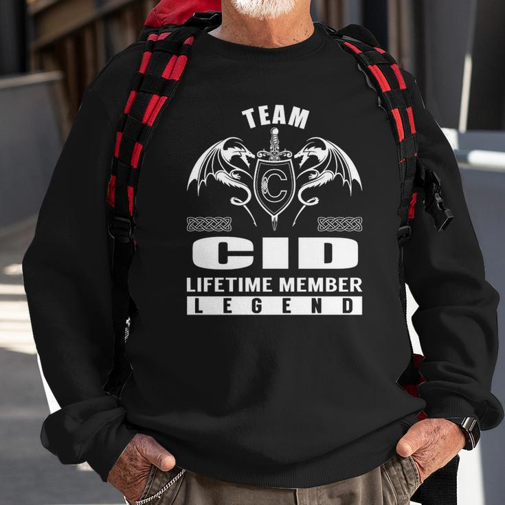Team Cid Lifetime Member Legend Sweatshirt Gifts for Old Men