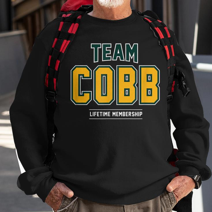 Team Cobb Proud Family Last Name Surname Sweatshirt Gifts for Old Men