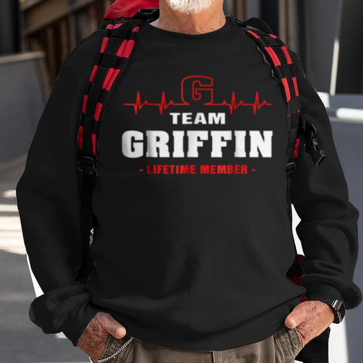 Team Griffin Lifetime Member Surname Last Name Sweatshirt Gifts for Old Men